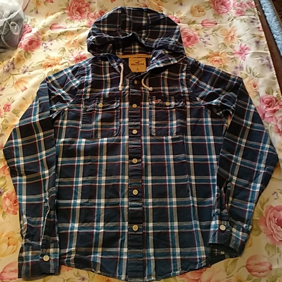 Hollister Other - Hollister California Men's Hood Shirt Sz XL